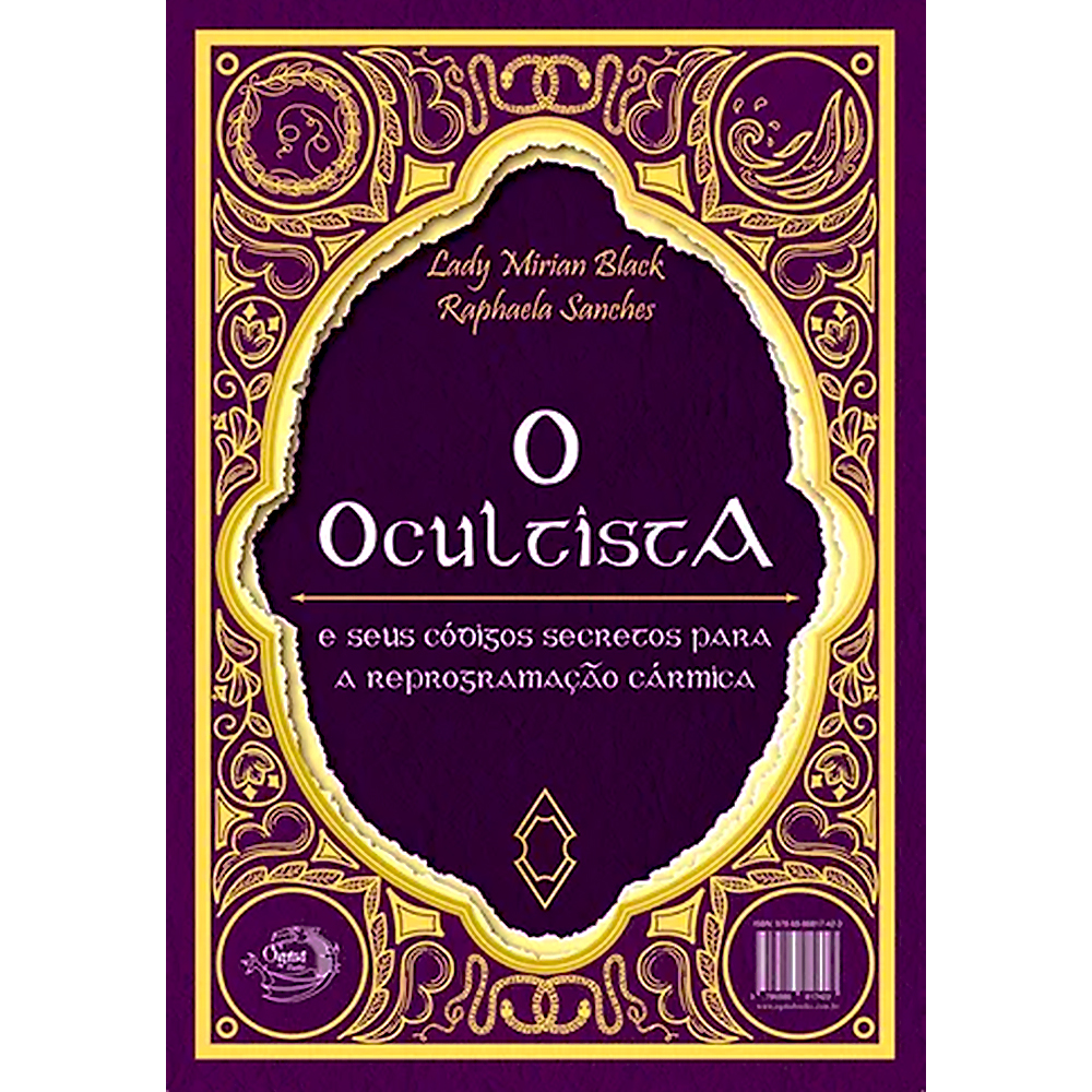 Livo ‘O Ocultista’ de Lady Miriam Black e Raphaela Sanches publicado pela Ogma Books